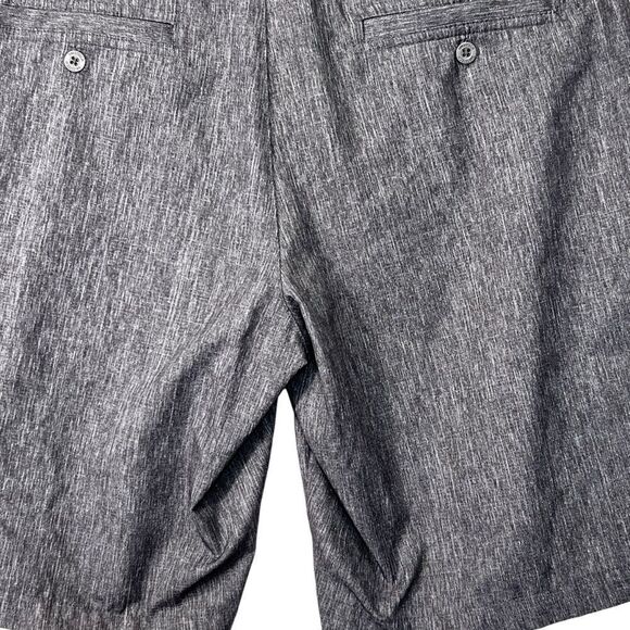 Swiss tech gray elastic waist golf style shorts 38 - Picture 11 of 16
